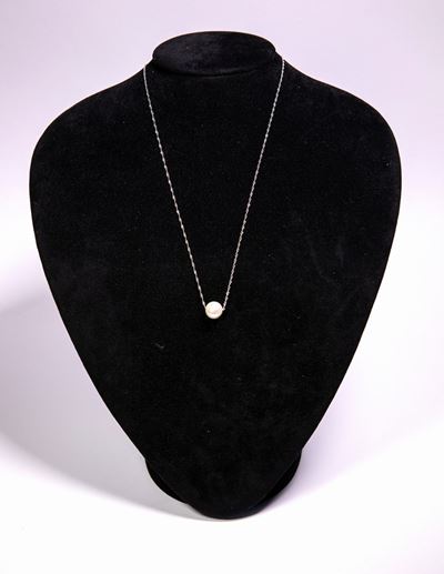 Perlaviva, Collana in Argento e Perla