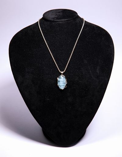 Collana in Argento e Quarzo