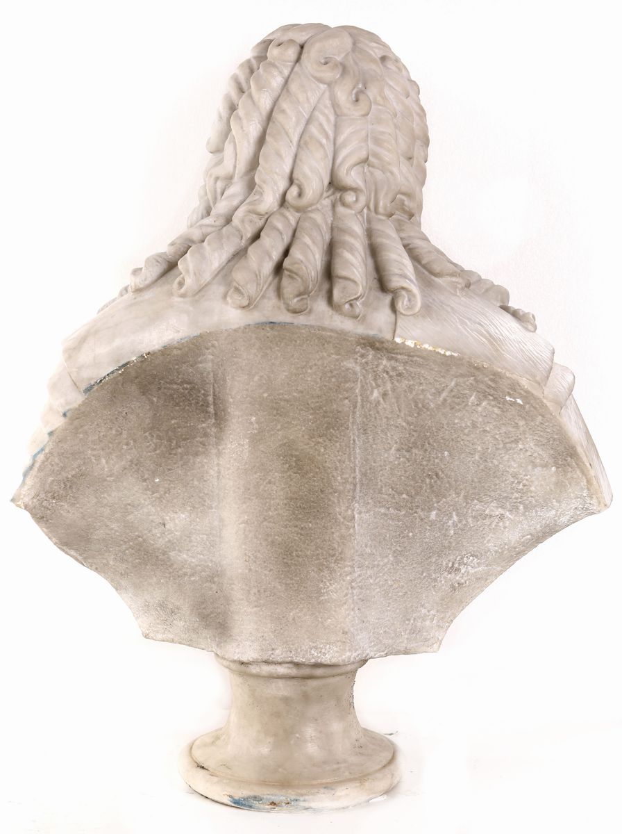 Busto in Marmo Bianco, Francia, XIX Secolo