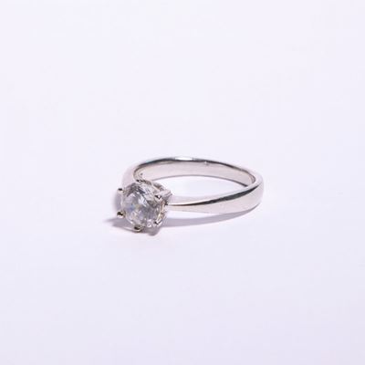 Anello in Argento con Zircone