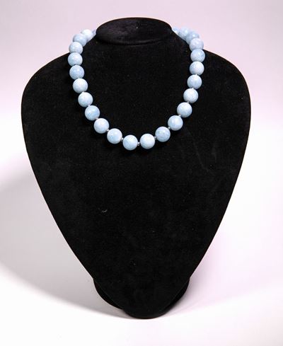Collana Milky Acquemarine .