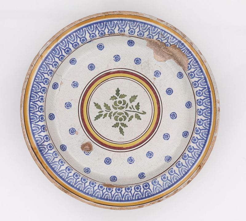 Antico Fangotto in Ceramica di Caltagirone