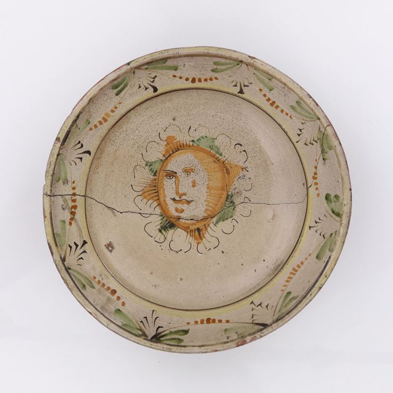 Antico e Grande Lemmo in Ceramica di Caltagirone