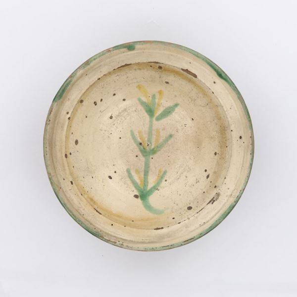 Antico lemmo in maiolica di Burgio
