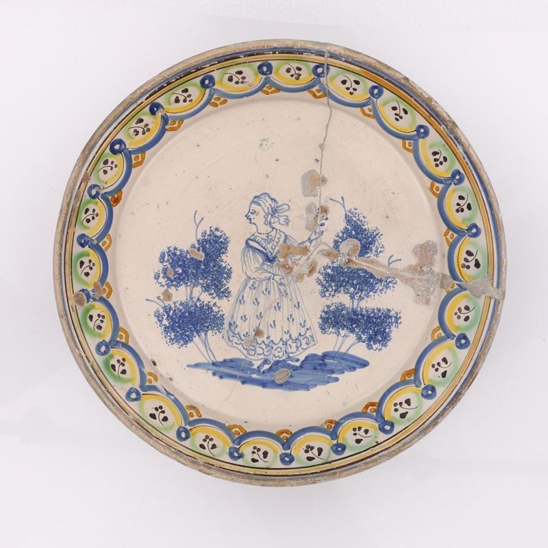Antico Fangotto in Ceramica di Caltagirone
