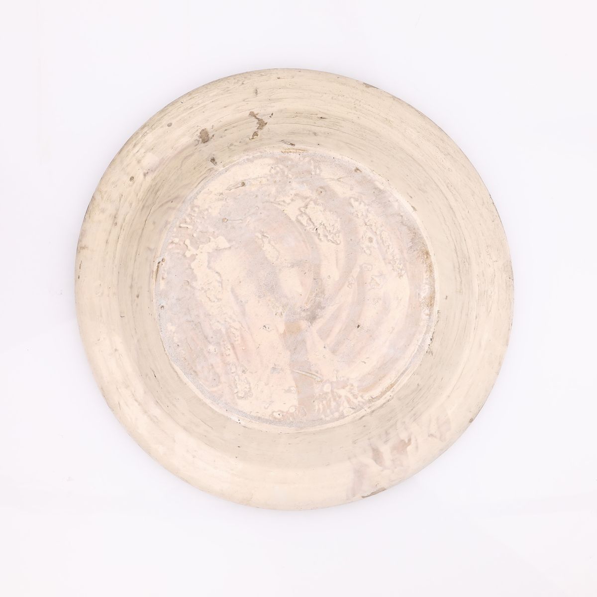 Antica e Grande Ciotola in Ceramica di Caltagirone
