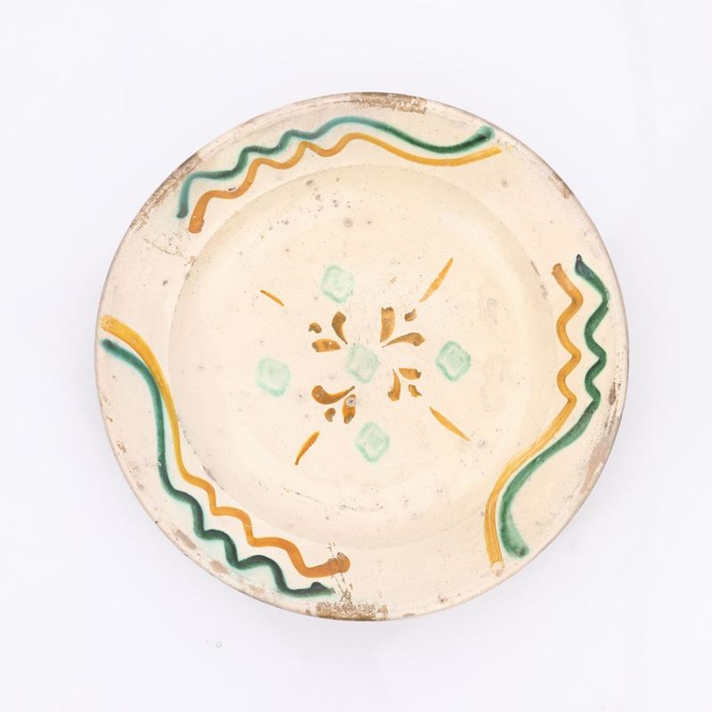 Antico Fangotto in Ceramica di Caltagirone