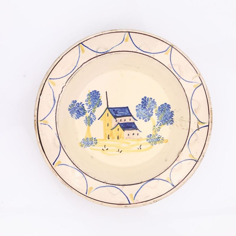 Antico Fangotto in Ceramica di Caltagirone