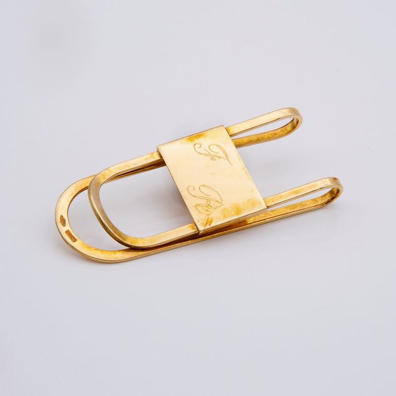Fermasoldi in Oro Giallo