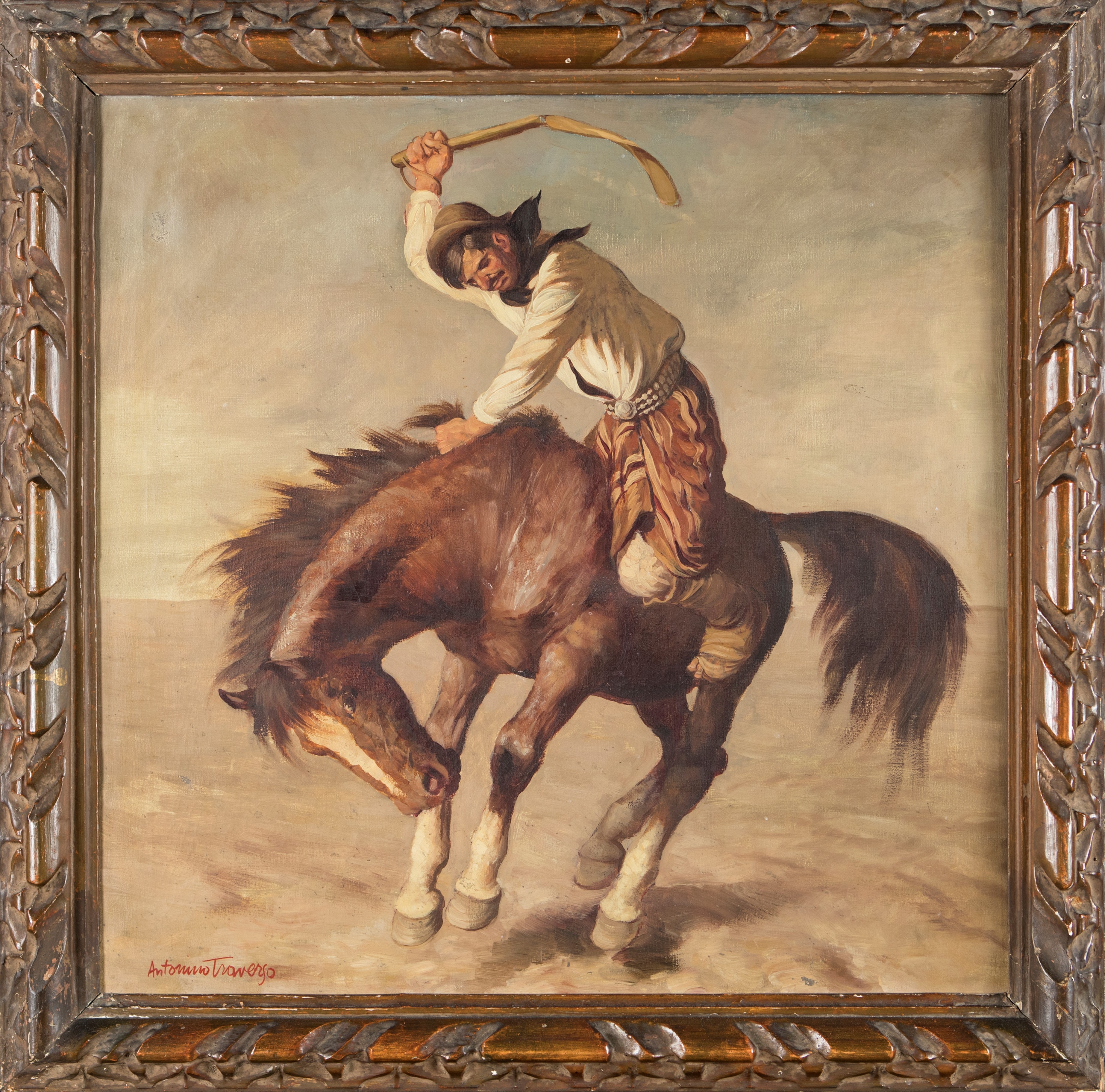 Antonino Traverso - Buttero