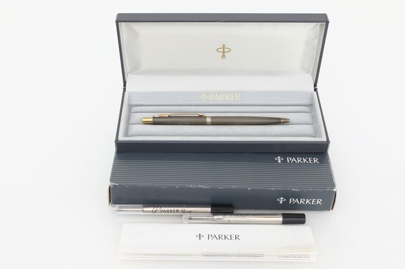 Parker 75, Penna a Sfera in Argento Sterling 925 Ciselé