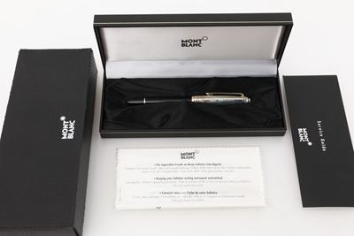 Montblanc Meisterstuck Solitaire Doué, Penna Stilografica Nera