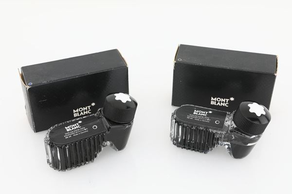 Montblanc, due boccette inchiostro
