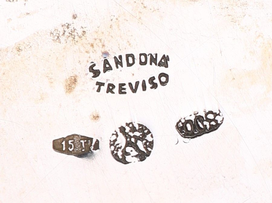 Servizio da Tè in Argento, Sandonà, Treviso