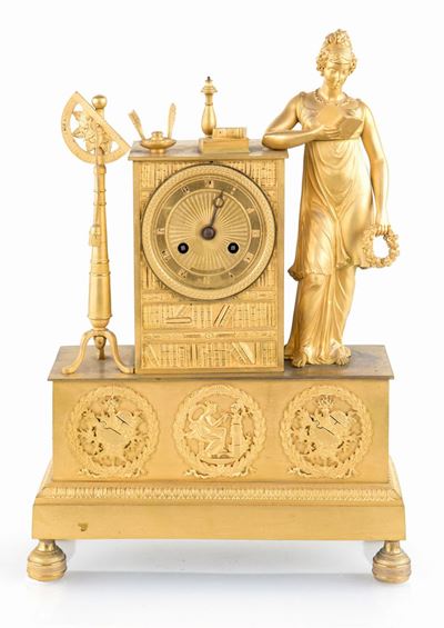 Pendola in Bronzo Dorato, XIX Secolo