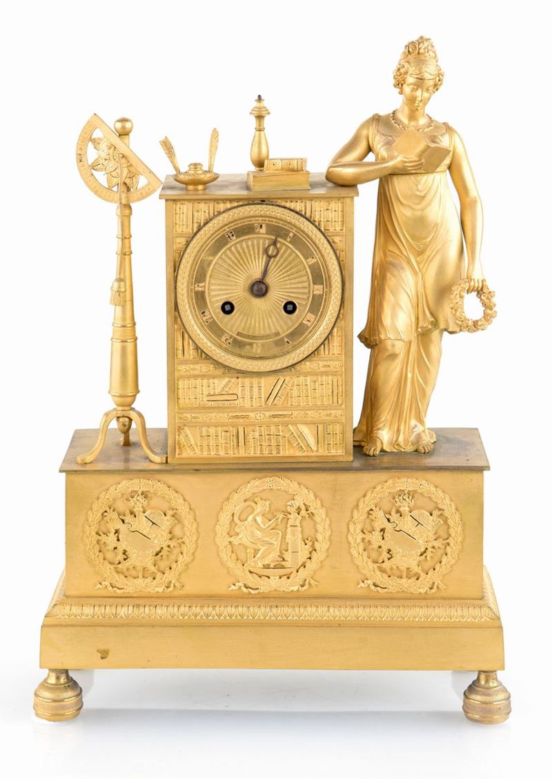 Pendola in Bronzo Dorato, XIX Secolo