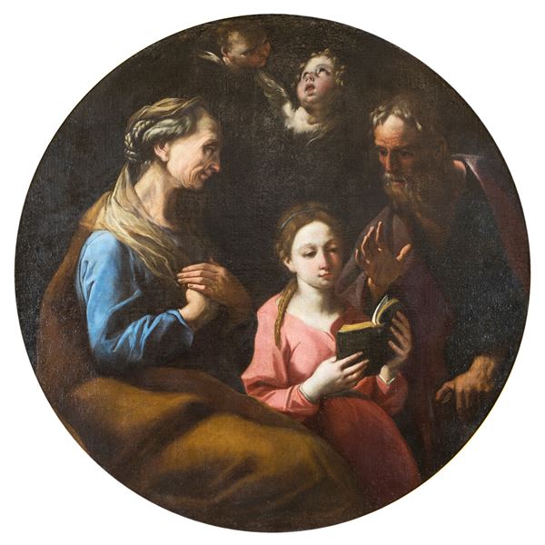 Francesco Trevisani - L&#39;educazione della Vergine