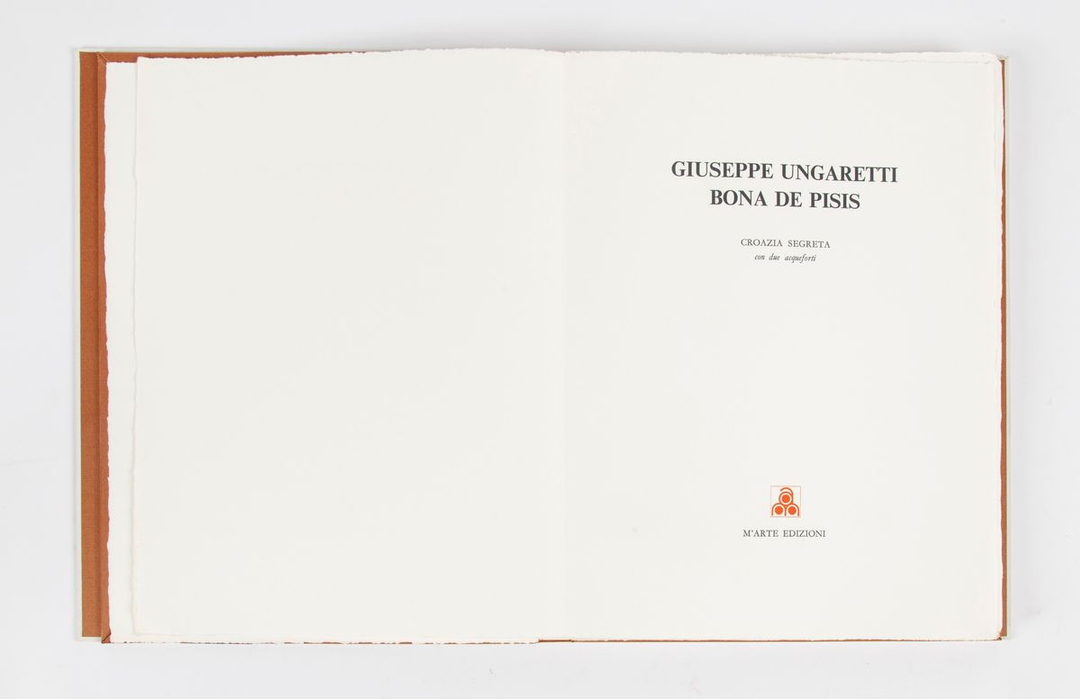Giuseppe Ungaretti, Bona De Pisis, Croazia Segreta