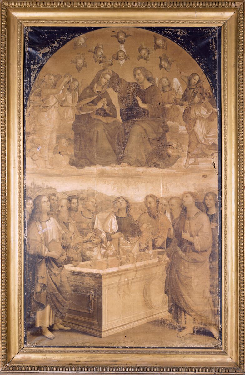 Pittore del XVIII Secolo - Grande Riproduzione della Pala degli Oddi