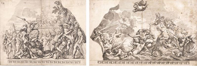 Scene Mitologiche, Fine del XVII Secolo