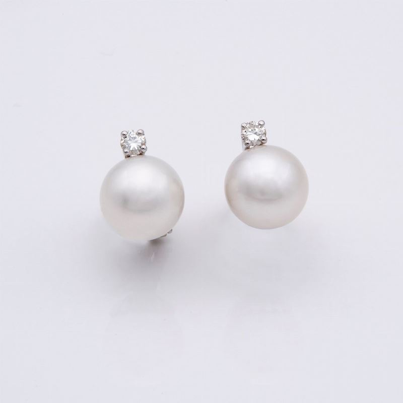 Orecchini con Perle Australiane
