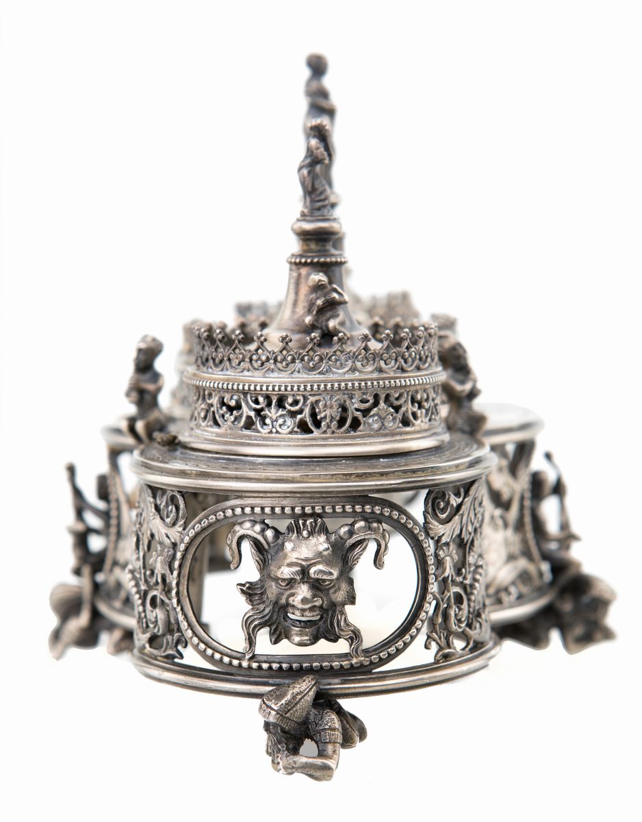 Calamaio in Argento, Austro-ungarico, Inizi del XIX Secolo