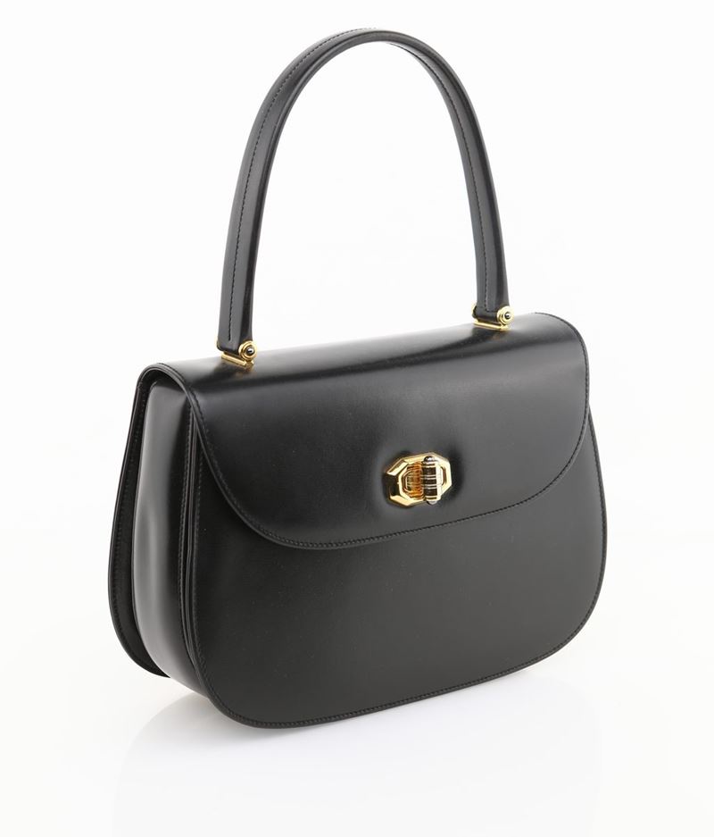 Gucci, Borsa in Pelle Nera