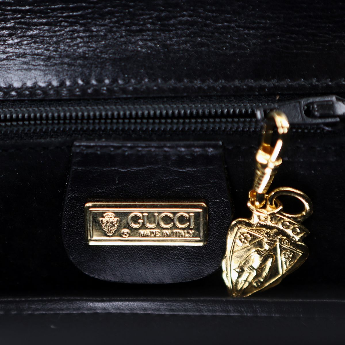 Gucci, Borsa in Pelle Nera