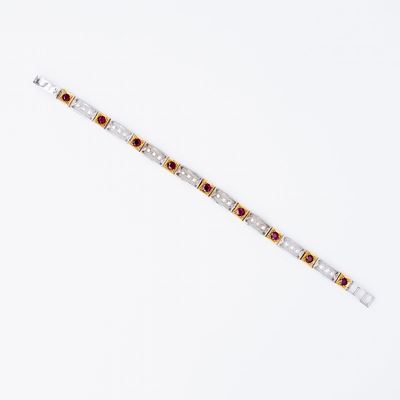 Bracciale con Brillanti e Rubini