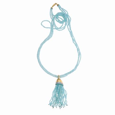 Collana in Acquemarine e Oro