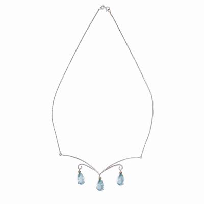 Collana in Oro e Acquemarine