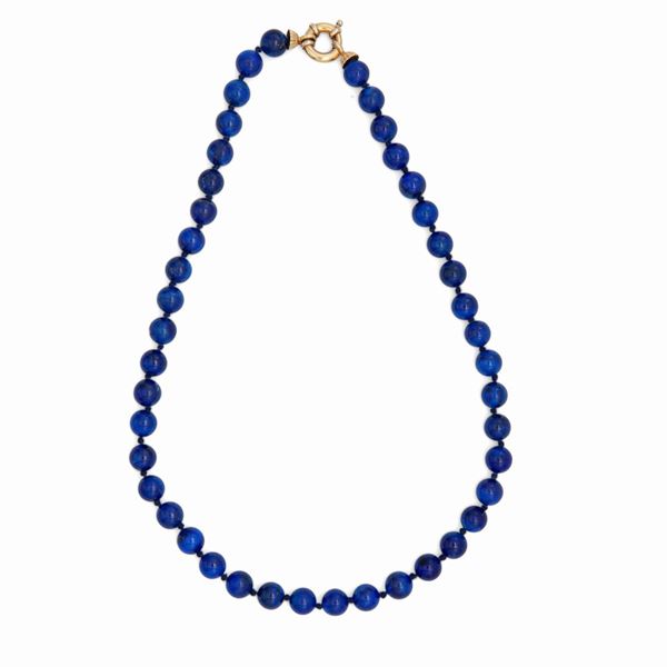 Collana di lapislazzuli e oro
