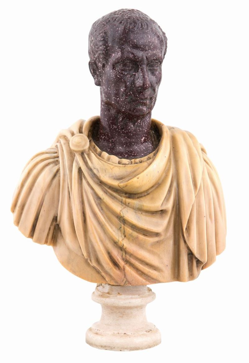 Bustino in Marmi Vari, Inizio XIX Secolo
