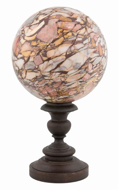 Sfera in Breccia di Sciro