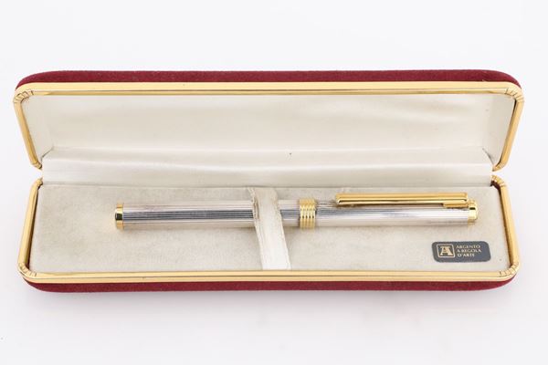 Spargi talco in argento e argento dorato 925