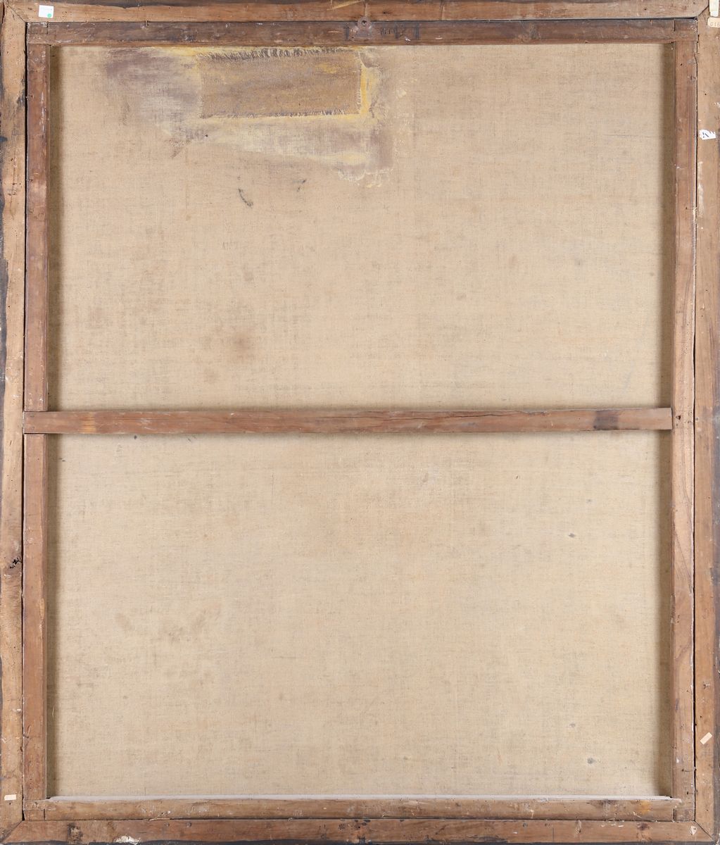 Scuola Lombarda del XVII Secolo - Capriccio Architettonico con Figure