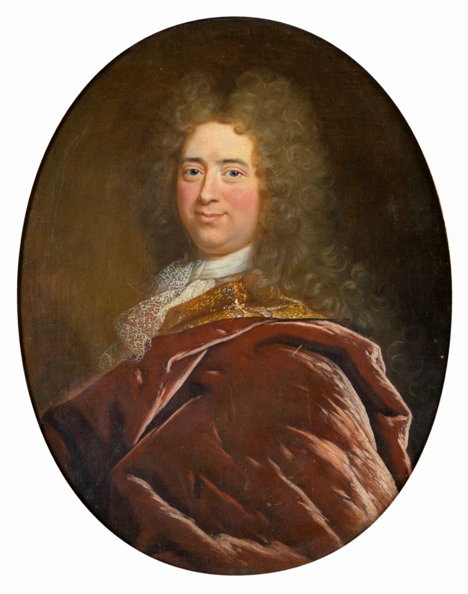 Scuola Francese del XVIII Secolo - A) Ritratto di Dama B) Ritratto di Gentiluomo