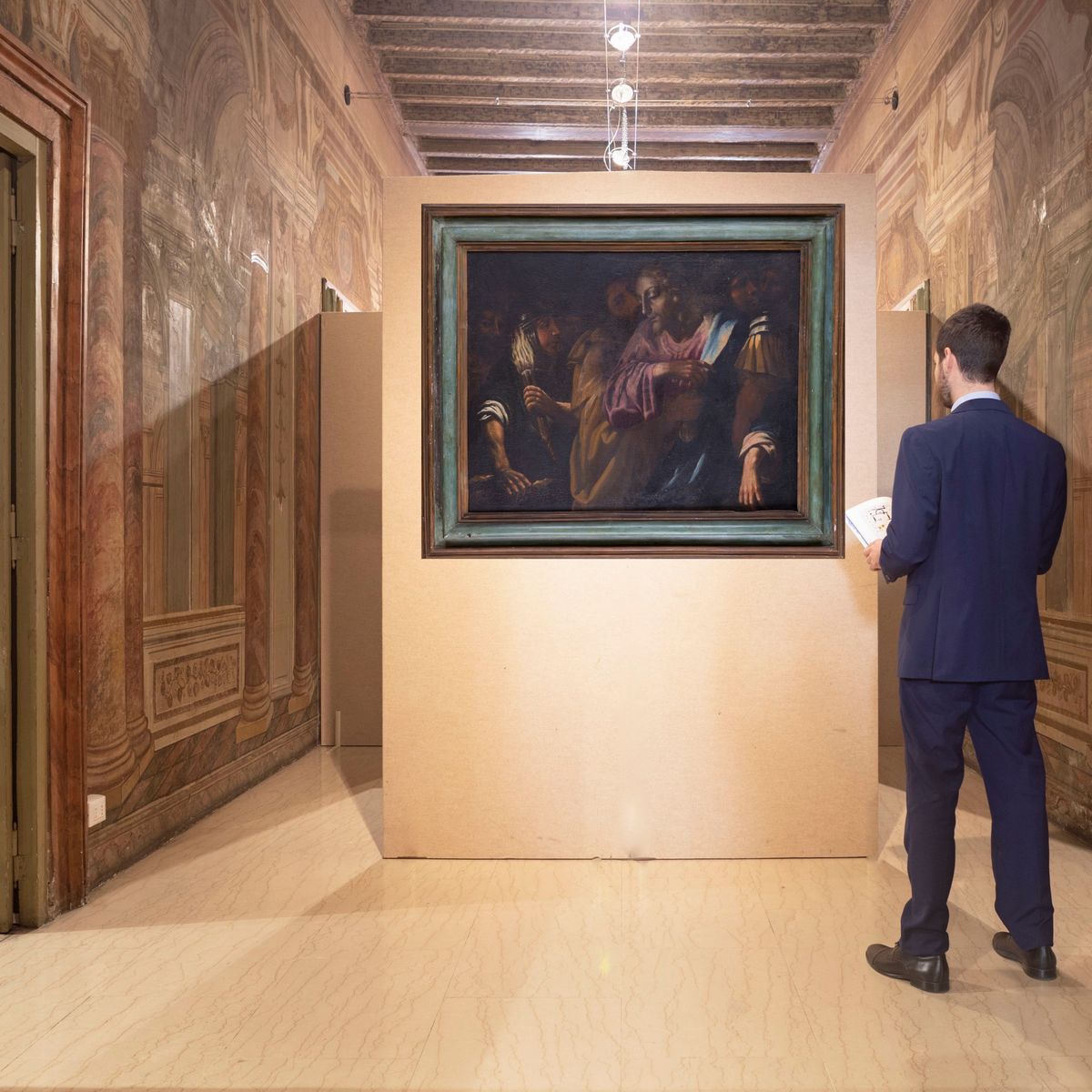 Scuola Lombarda del XVII Secolo - Presa di Cristo Nell'orto