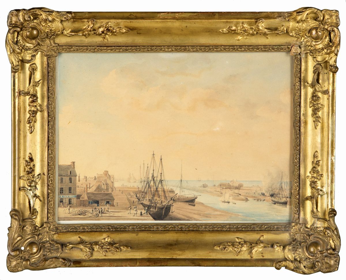 Pierre-julien Gilbert - Vedute del Porto di le Havre