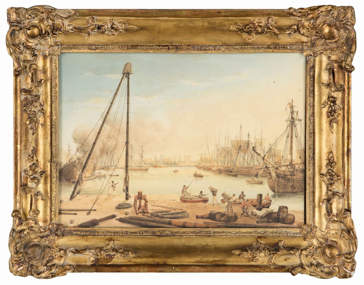 Pierre-julien Gilbert - Vedute del Porto di le Havre