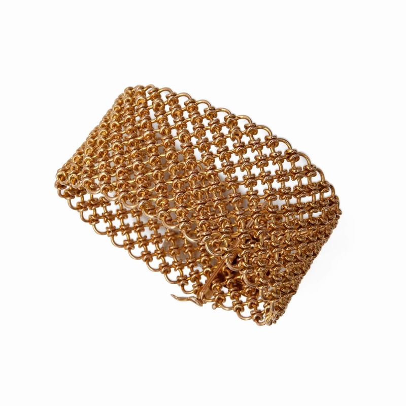 Bracciale in Oro a Rete