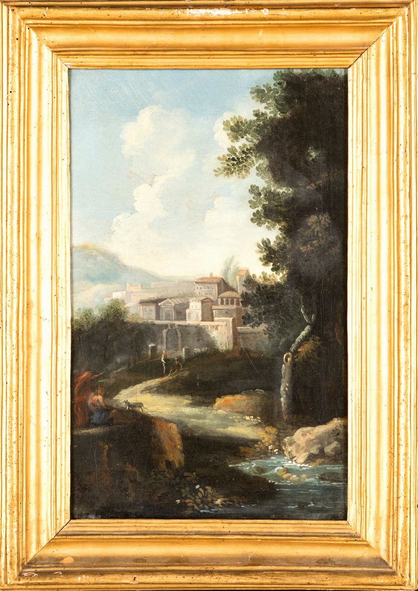 Alessio De Marchis - Vedute di Campagna con Architetture