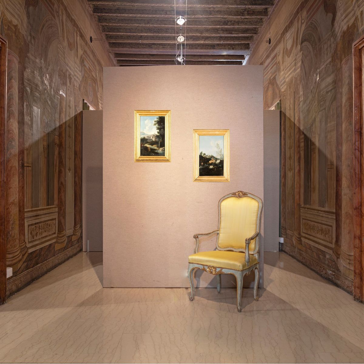 Alessio De Marchis - Vedute di Campagna con Architetture