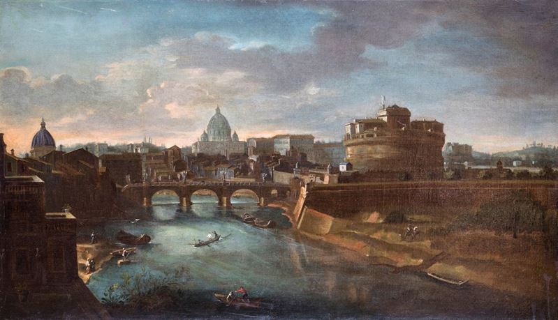 Gaspar Van Wittel - Veduta di Roma