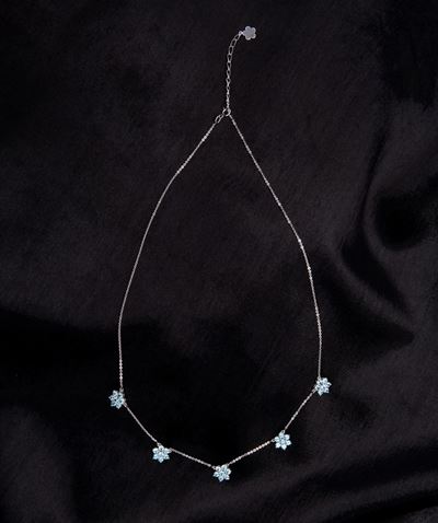 Collana in Oro e Acquamarina