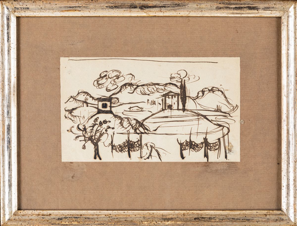 Tullio Garbari - Paesaggio