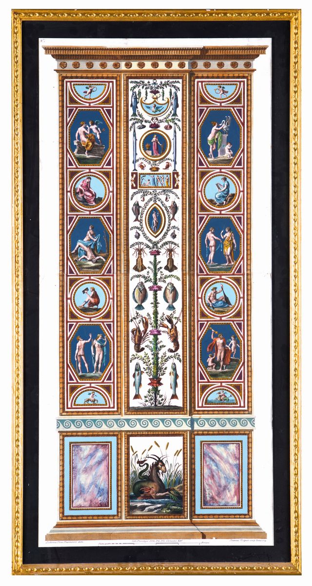 Giovanni Volpato - Ornati delle Logge di Raffaello in Vaticano