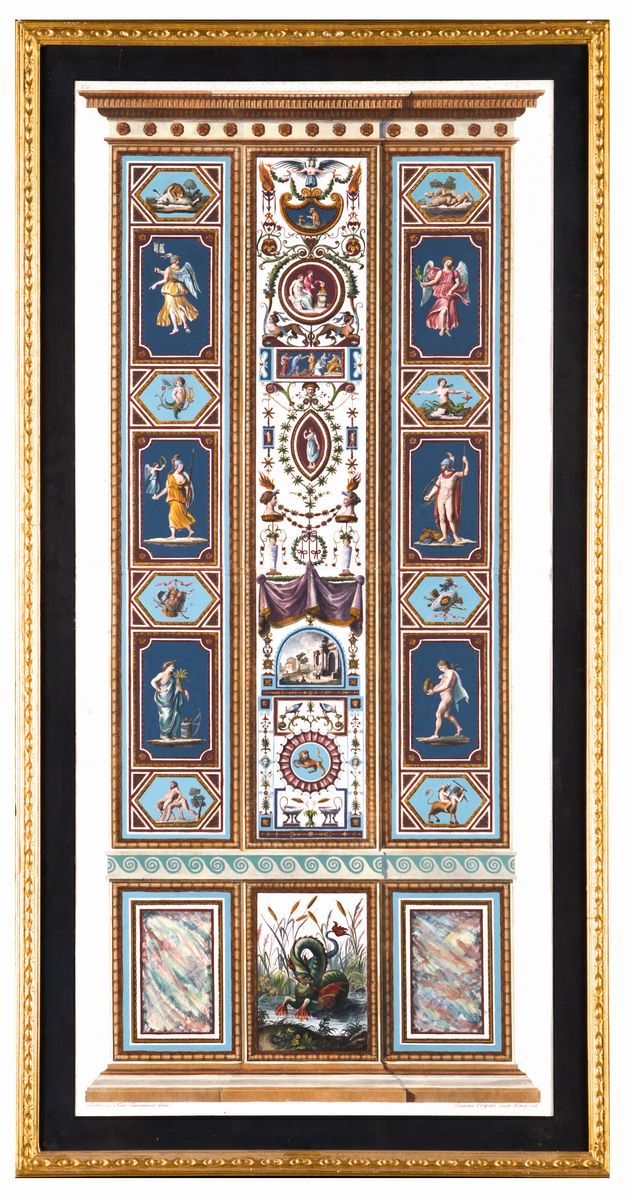 Giovanni Volpato - Ornati delle Logge di Raffaello in Vaticano
