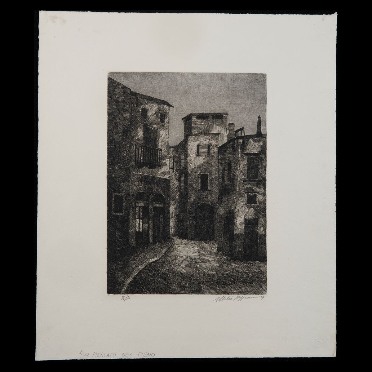 Attilio Steffanoni - Piazza Mercato del Fieno