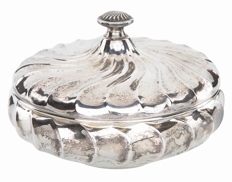 Scatola Porta Bonbon in Argento 800